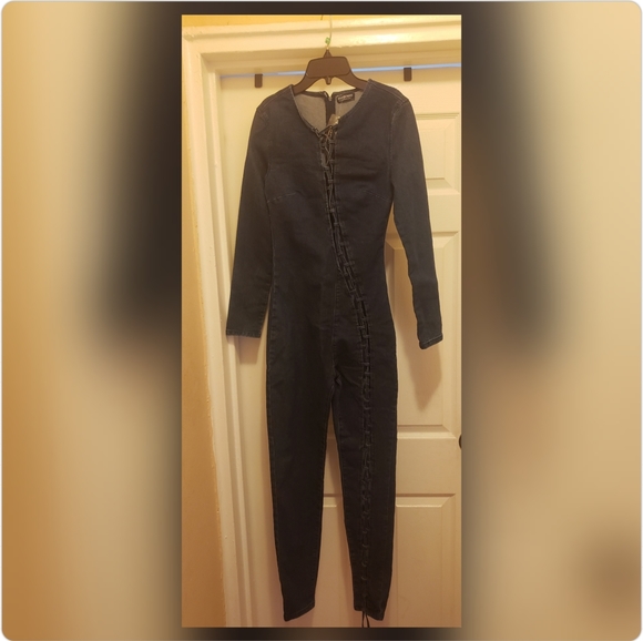 Denim Jumpsuit - Picture 4 of 5